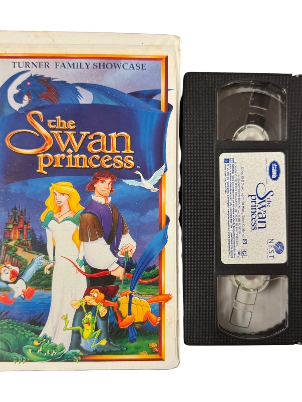The Swan Princess VHS